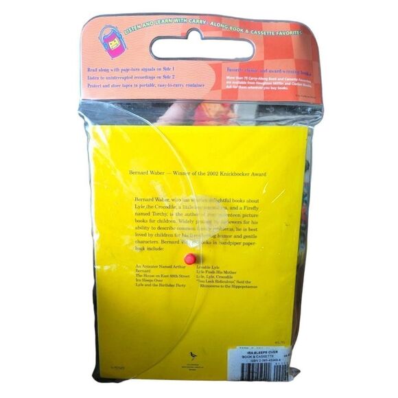 Vintage Ira Sleeps Over Carry Along Book & Cassette By Bernard Waber - Picture 2 of 3